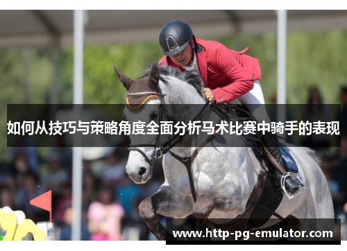 如何从技巧与策略角度全面分析马术比赛中骑手的表现